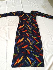Long Blue Kurti