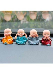 Monk Figurines (Set of 4)