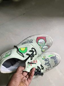 Hand-Painted Sneakers