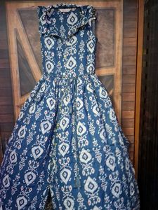 Patterned Fit &amp; Flare Dress