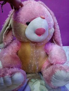 Pink Big Bunny Plush