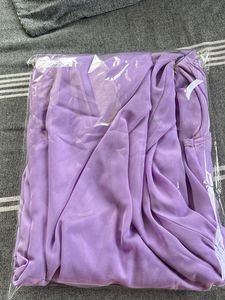Elegant Lavender Maxi Dress (Small Size)