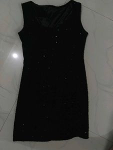 Sparkling Black Party Dress