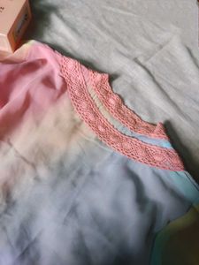 Pastel Color Korean Frilled Cute Top
