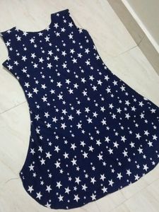 A Blue Tunic Top