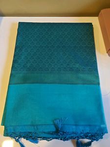Beautiful Teal Saree