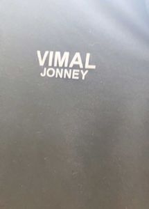 VIMAL JONNEY Black T-Shirt