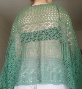 Green Croshet Top