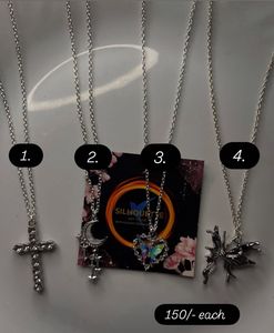 anti-tarnished Silver Necklaces