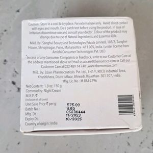 The Mom&#39;s Co Natural Hydrating Night Cream