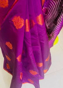 Purple Saree