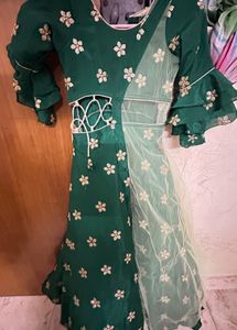 Party Frock - Double Lining Long Froc