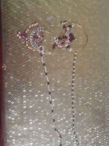 Rajputi Kundan work Nath ( combo 2 )