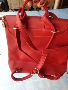 SALE❤️Red Backpack with Pockets