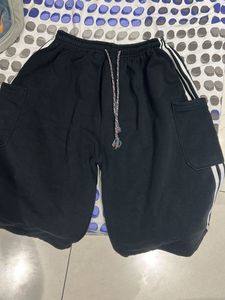 Black And White Lining Shorts