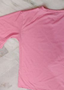 Pink Oversized Tee