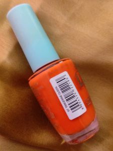 Sugar Pop Orange Color Safe For Nails And Good Pigmentation