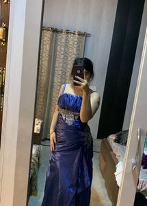 Navy Blue Embellished Dress🦋💙🦋❤️