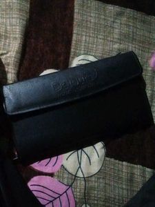 Black Leather Wallet