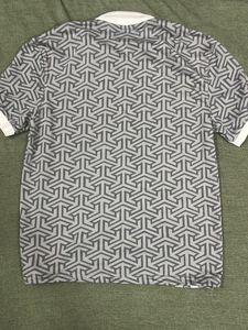 Graphic Print Polo T-Shirt