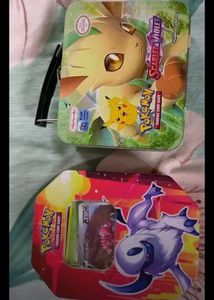 Pokemon Trading Card Game Tins