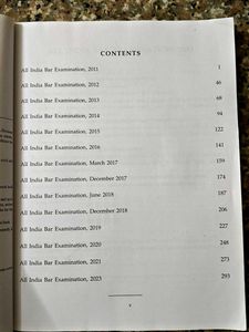 ⚖️ All India Bar AIB Exam : Solved Papers 2011-23