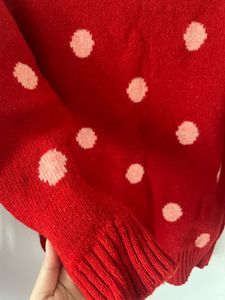 Red Polka Dot Sweater