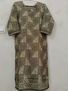 Leaf Print Kurti