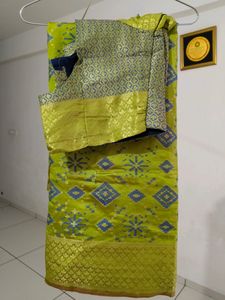 Mehandi Beautiful Saree