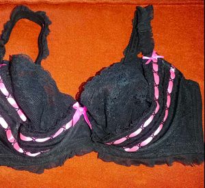 Black &amp; Pink Lingerie Set