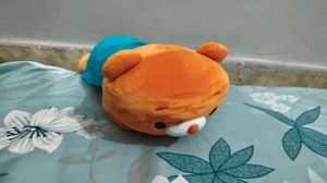 Cute Orange Bear Plush