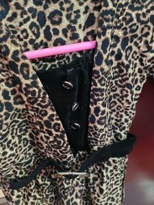 Animal Print Girls Dress