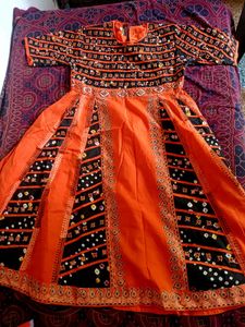 Mirror Work Anarkali Suit For Women 😍