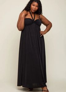 Classic Black Evening Dress