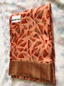 New Printed Silk Saree
