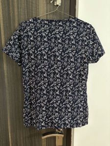Mango Floral Print Tee