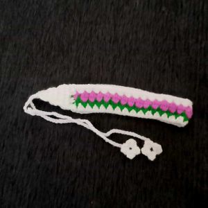 Crochet Floral Headband