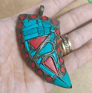Vintage Turquoise Pendant