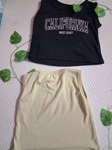 Sleeveless Ribbed Tank Tops