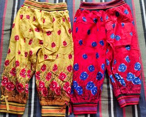 Combo Of Two Girls Payjama's