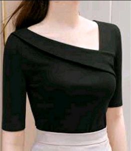 HighWaistJeans &amp; Black Top