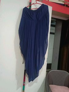 Blue Dhoti Salwar