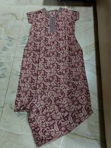 Paisley Print Kurta