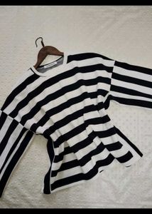 Striped Long Sleeve Top