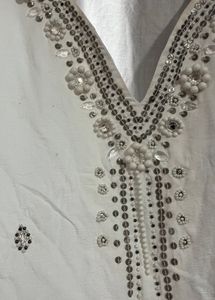 Chico&#39;s Embellished Tunic Top