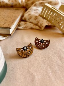 Reborn - Handmade Beaded Studs