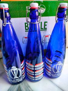 New World Cup Printed Water Glass Bottles 3 Pc