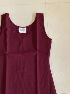 Burgundy Bodycon Dress