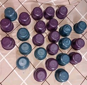 Set Of 25 Small Plant Pots