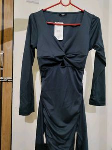 Elegant Black Bodycon Dress